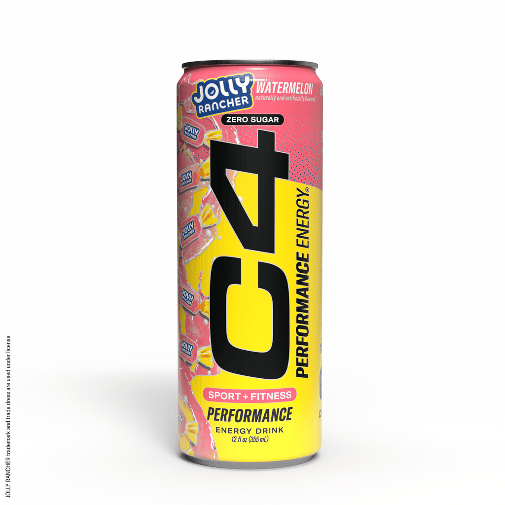 C4 Performance Energy Drink Jolly Rancher & Candy Variety Pack 12 fl oz Cans 12 Pack