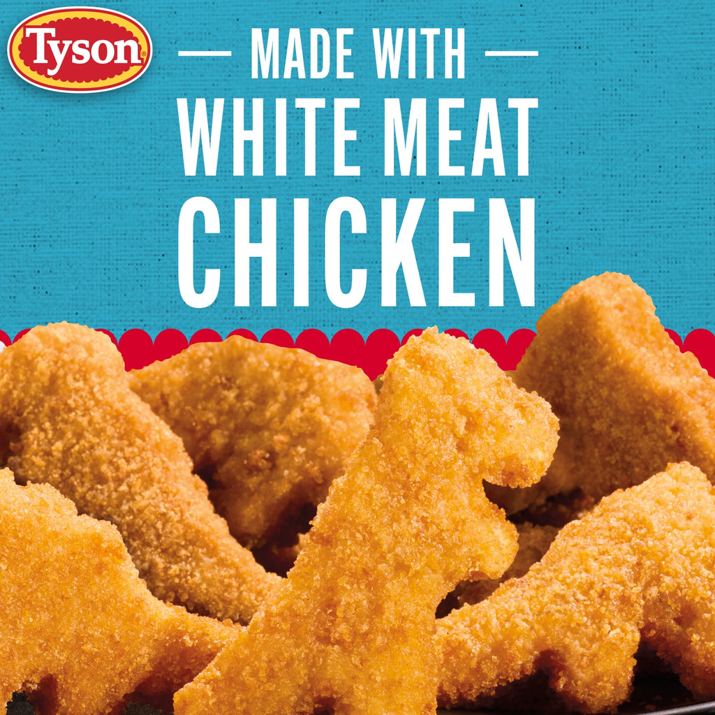 Tyson Dino Chicken Nuggets 29 Oz Frozen 13g Protein