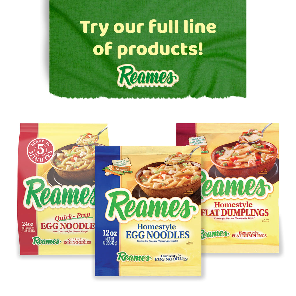 Reames Homestyle Egg Noodles Frozen 24 Oz