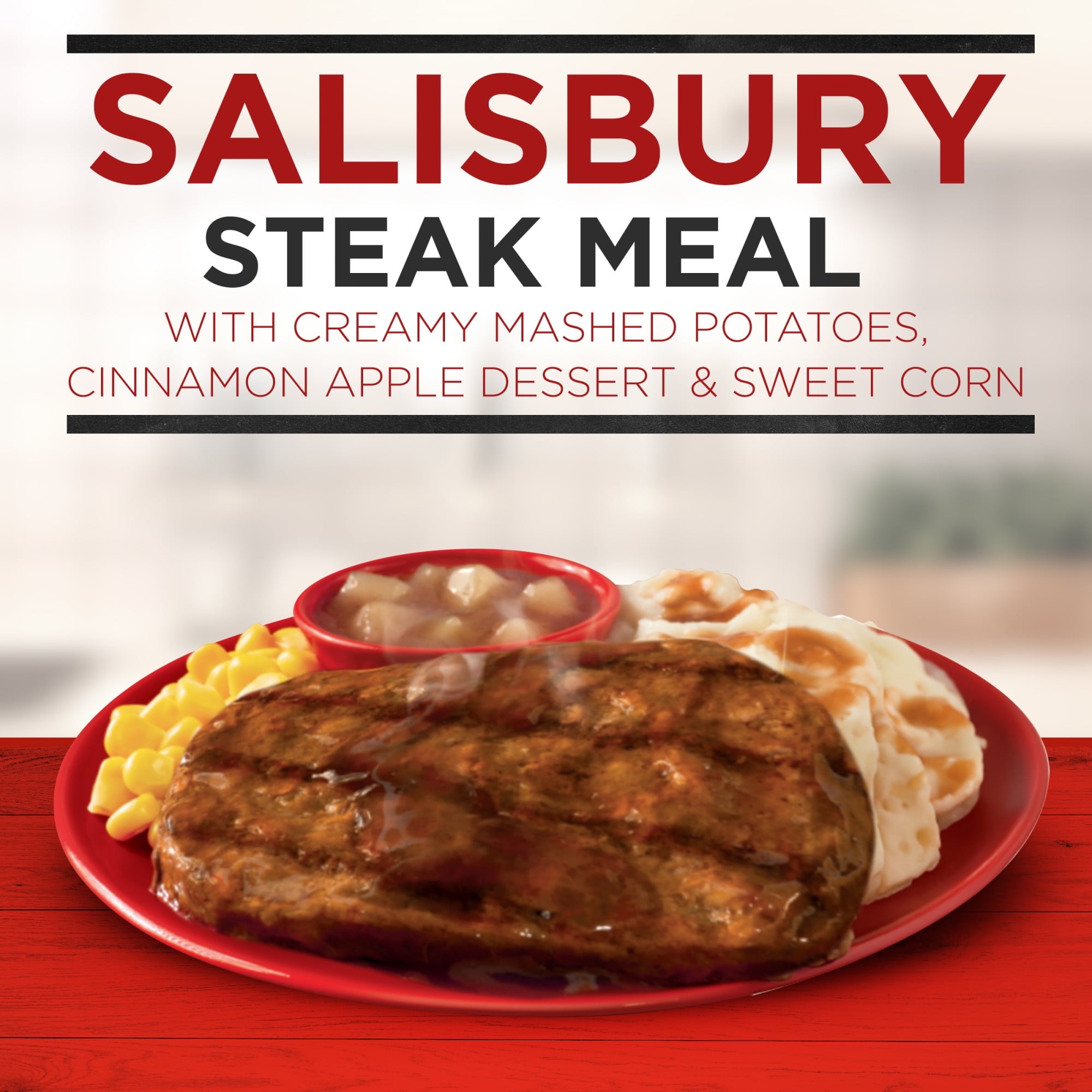 Banquet Salisbury Steak Frozen Meal 11.88 Oz
