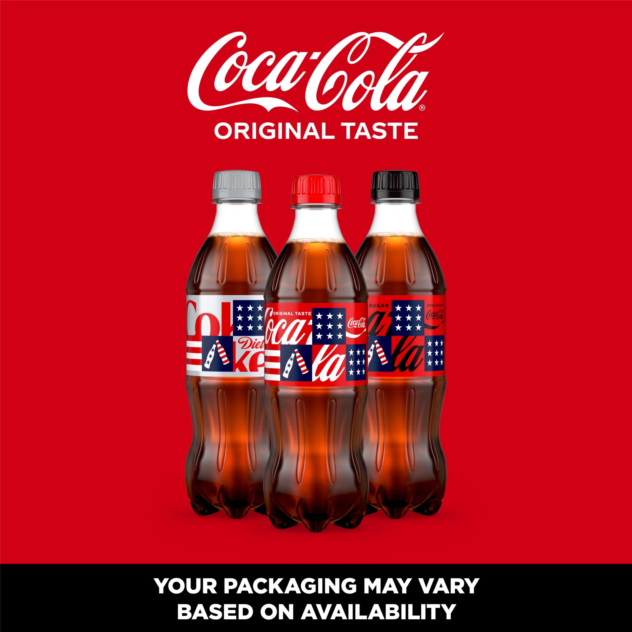 Soda Pop Bottles 16.9 Fl Oz 6 Pack Coca-Cola