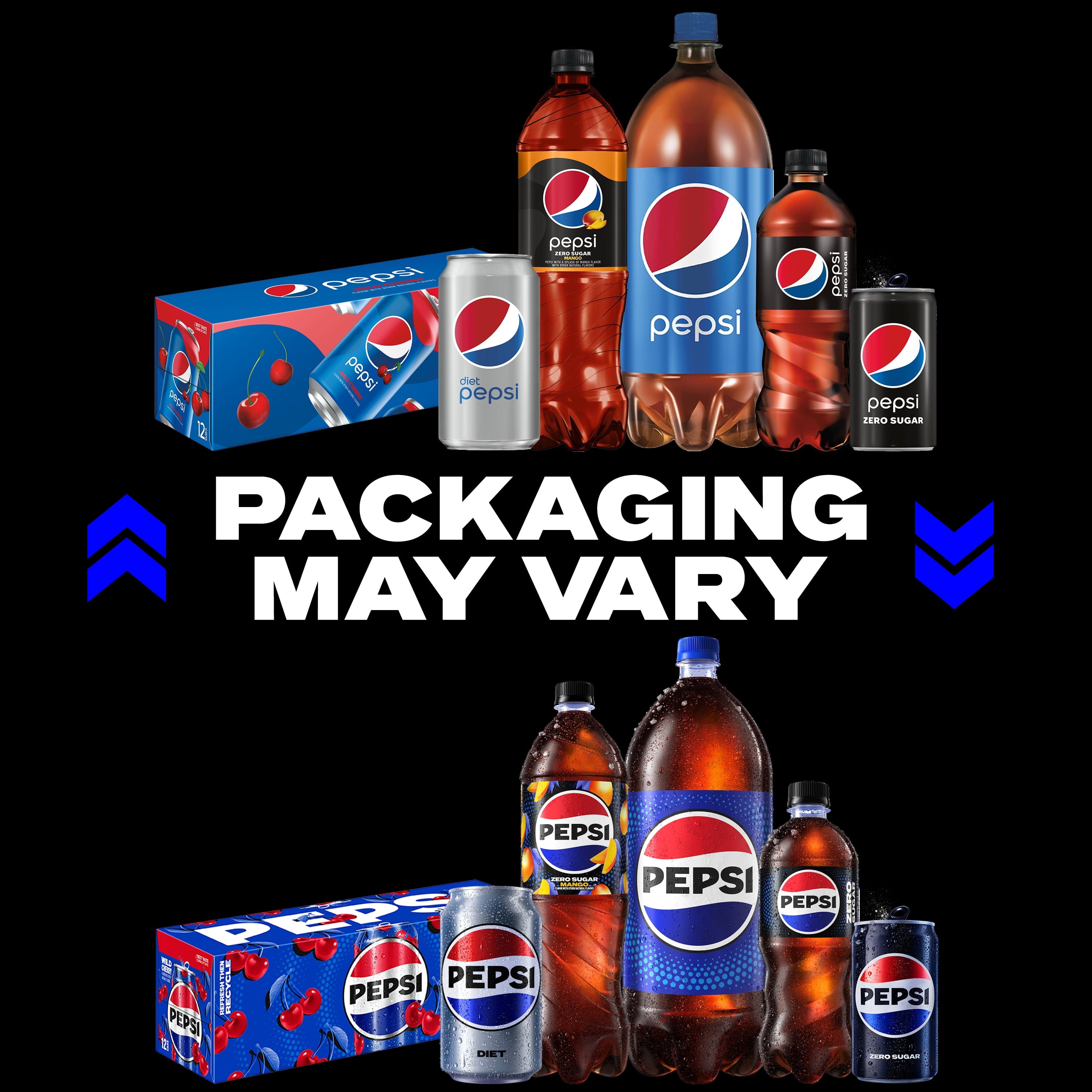 Pepsi Cola Soda Pop 1.25 Liter Bottle