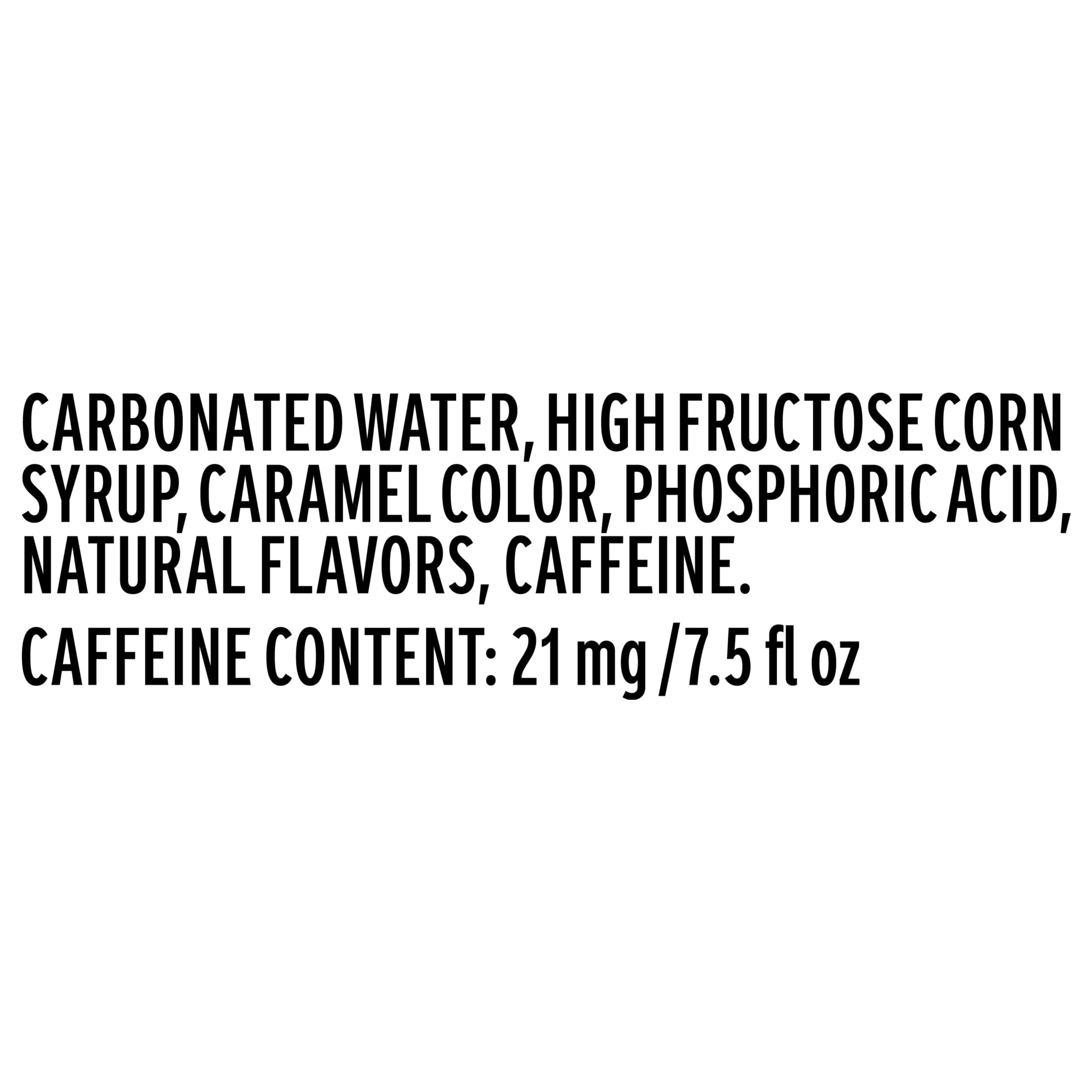 Soda Pop Mini Cans 7.5 Fl Oz 6 Pack Coca-Cola