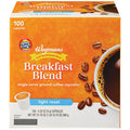 Wegmans Light Roast Breakfast Blend Coffee Capsules Family Pack 100 Count