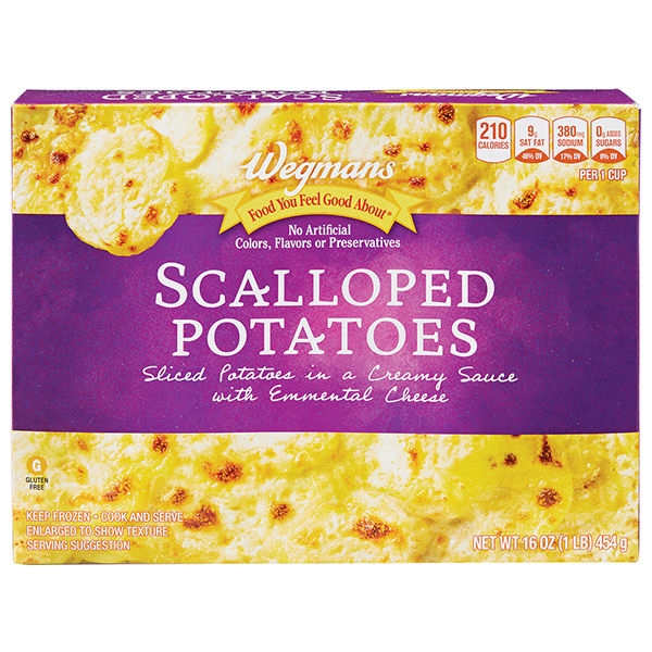 Wegmans Swiss Style Scalloped Potatoes 16 Oz