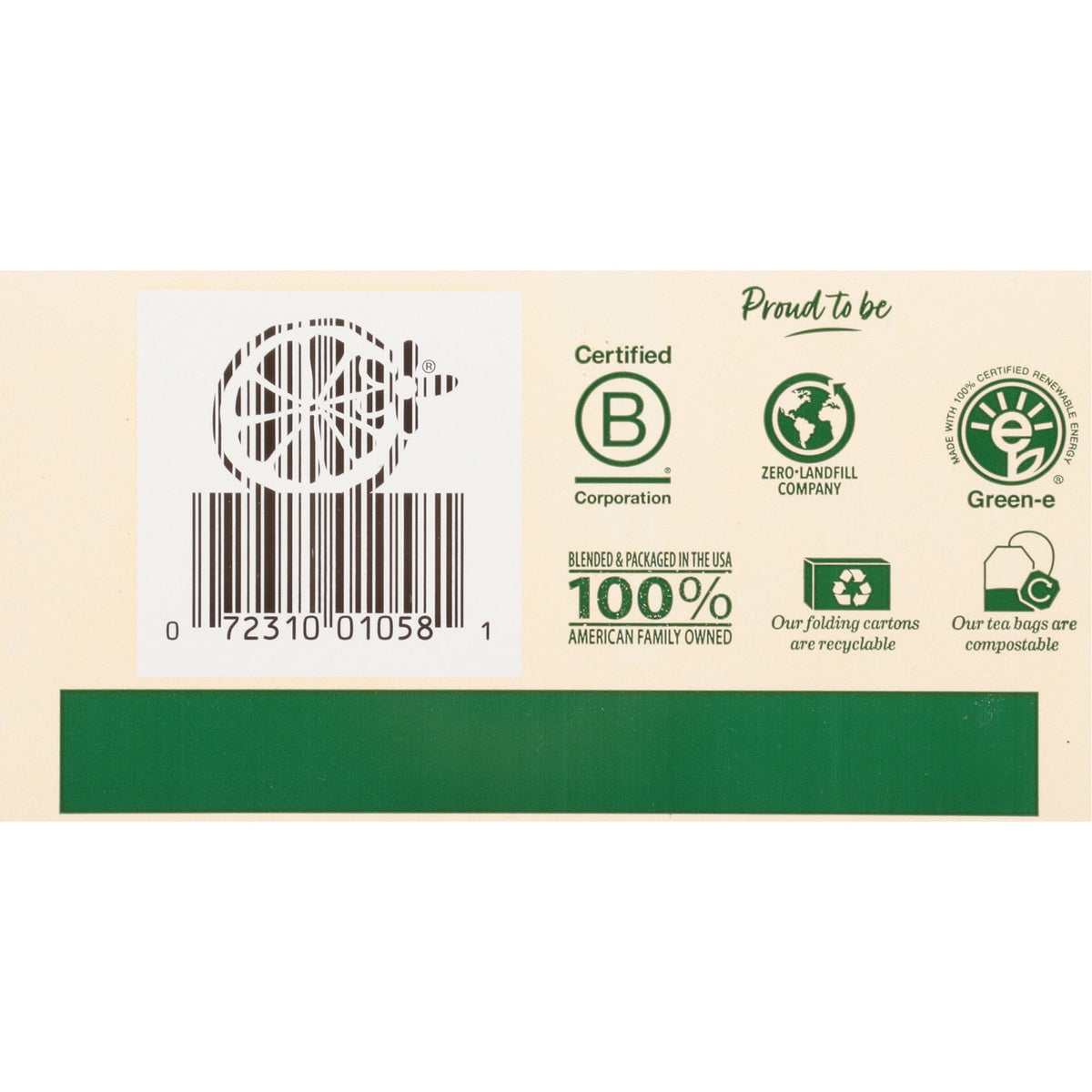 Bigelow Tea Lemon Ginger Plus Probiotics Caffeine-Free Herbal Tea Bags 18 Count