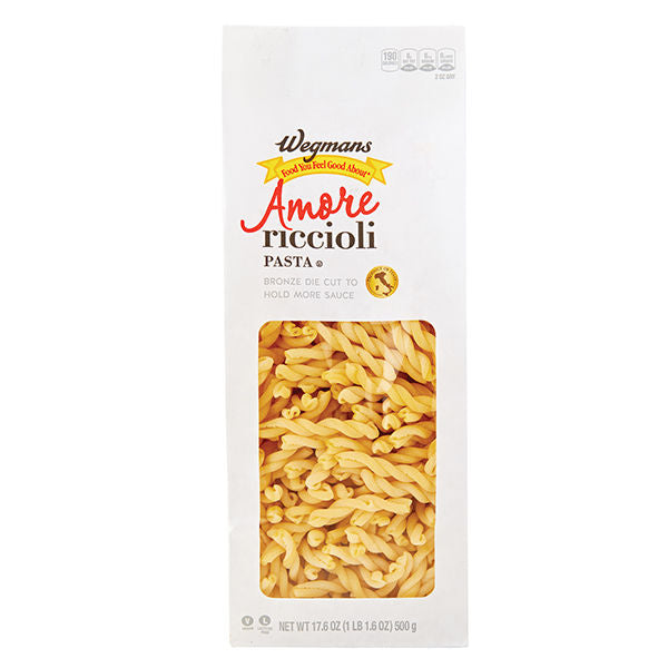 Wegmans Amore Riccioli Pasta 17.6 Oz