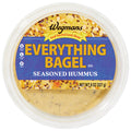 Wegmans Everything Bagel Seasoned Hummus 10 oz