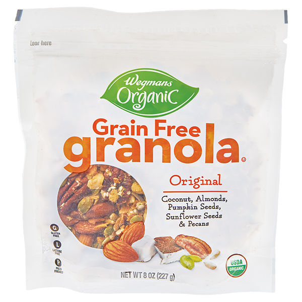 Wegmans Organic Grain Free Granola Original 9.9 oz