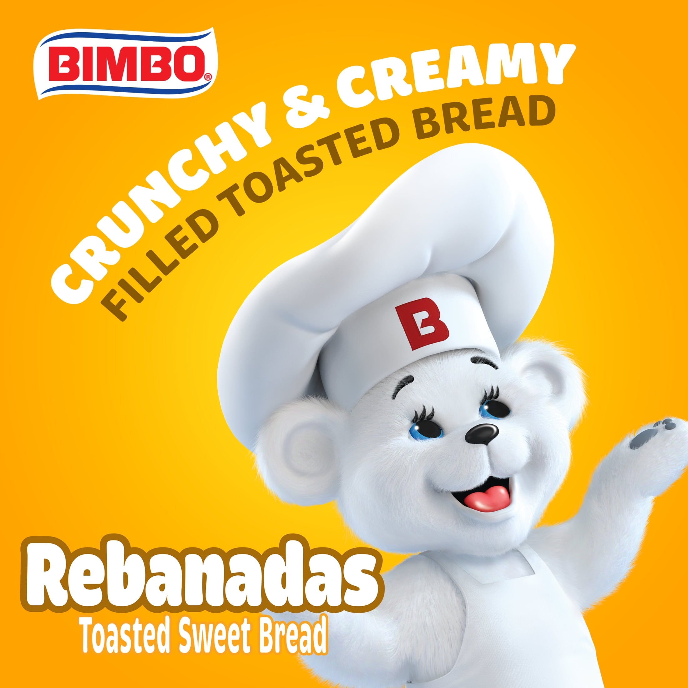 Rebanadas Creamy Toasted Sweet Bread 11.64 Oz 6pk Bimbo