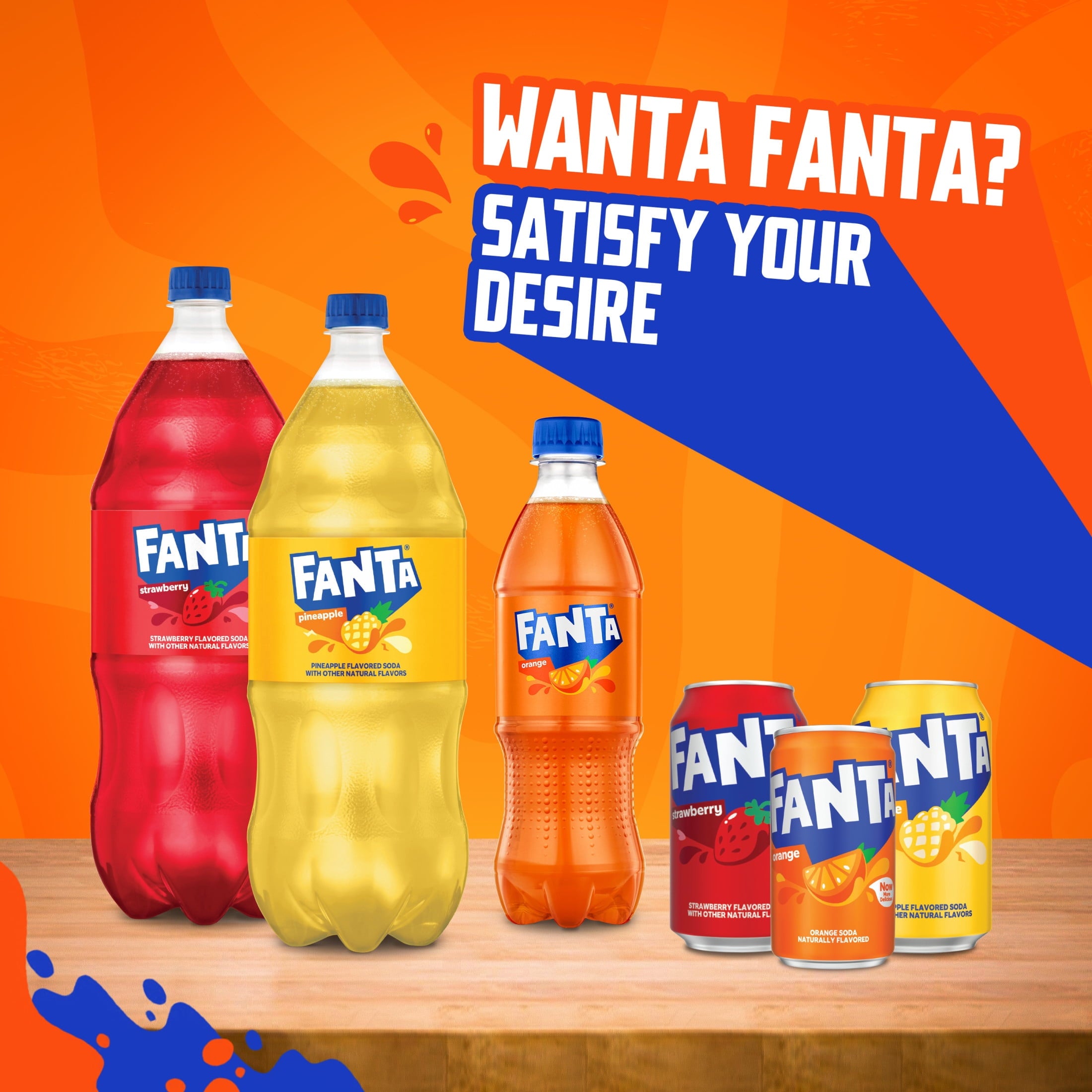 Fanta Orange Soda Pop Bottle 20 Fl Oz