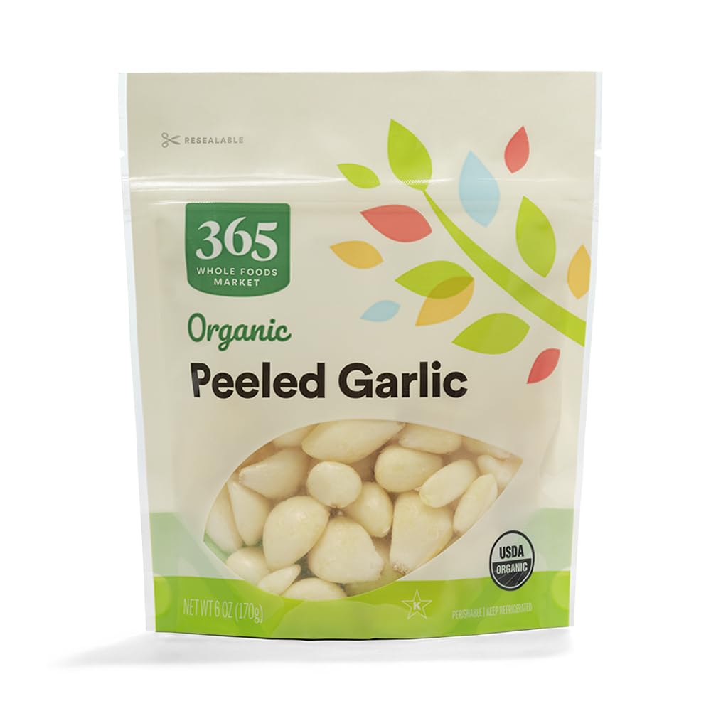 Organic Peeled Garlic 6 Oz 365 By Whole Foods Market