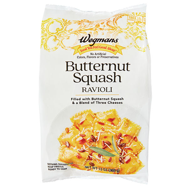 Wegmans Frozen Butternut Squash Ravioli Pasta 1 Ct