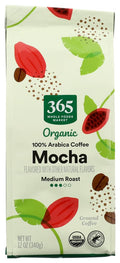 Organic Mocha Ground Coffee 12 Oz 365 By Whole Foods Market