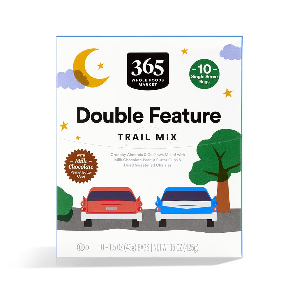 Double Feature Trail Mix Multipack 15 Oz 365 By Whole Foods Market