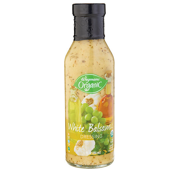Wegmans Organic White Balsamic Dressing 12 fl oz
