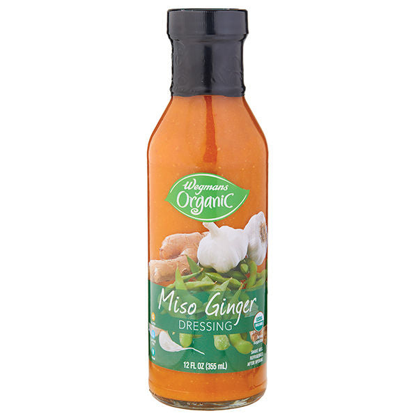 Wegmans Organic Miso Ginger Dressing 12 oz