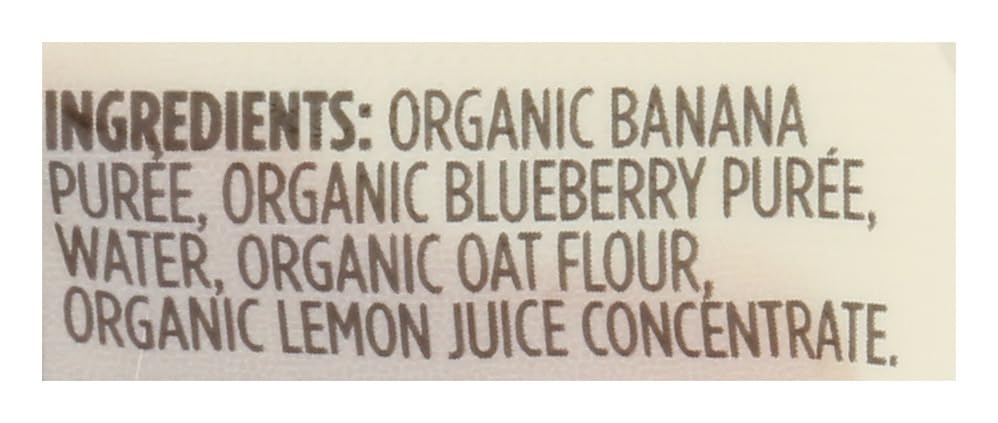 Organic Banana Blueberry Oat Baby Food 4 Oz 365 By Whole Foods Market