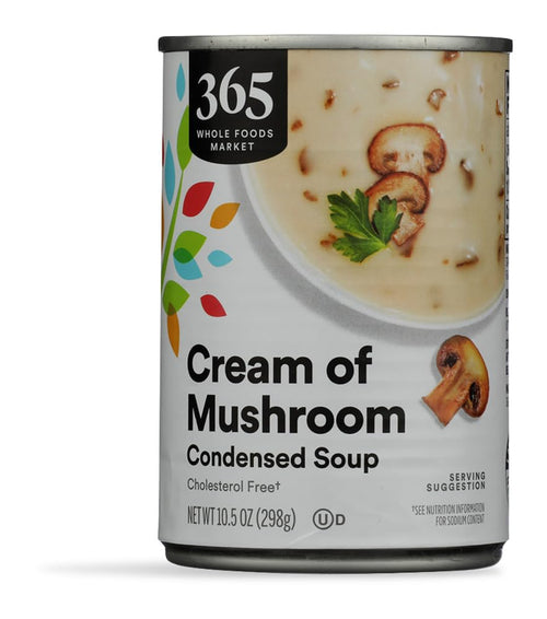 Condensed Cream of Mushroom Soup 10.5 Oz 365 By Whole Foods Market