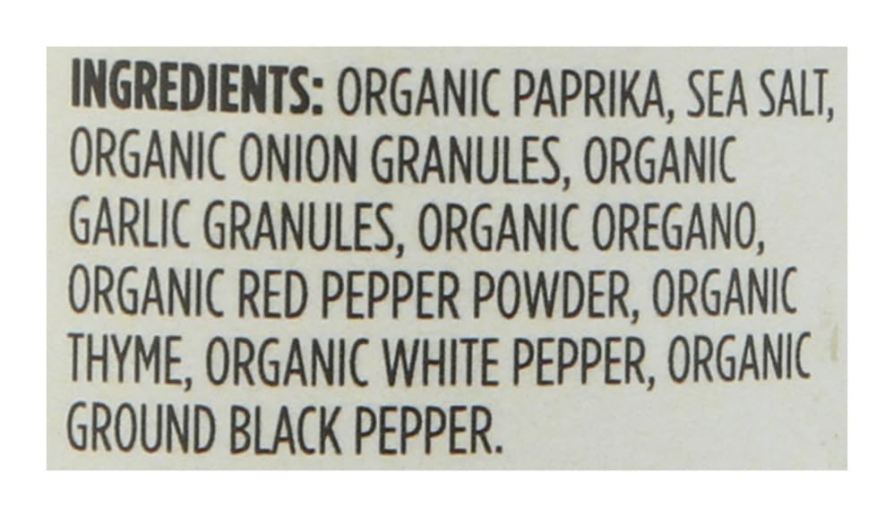 Organic Seafood Spice Rub 4.4 Oz 365 By Whole Foods Market