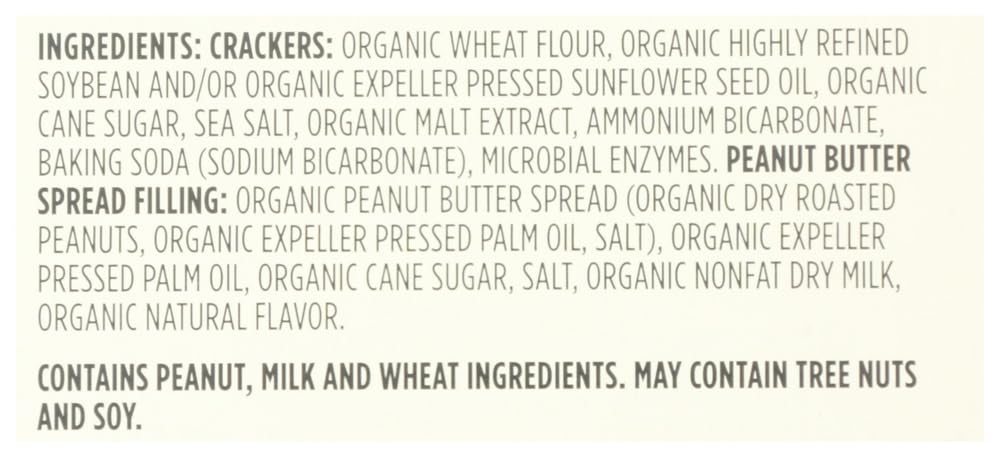 Organic Mini Peanut Butter Sandwich Crackers 8 Oz 1 Count 365 By Whole Foods Market