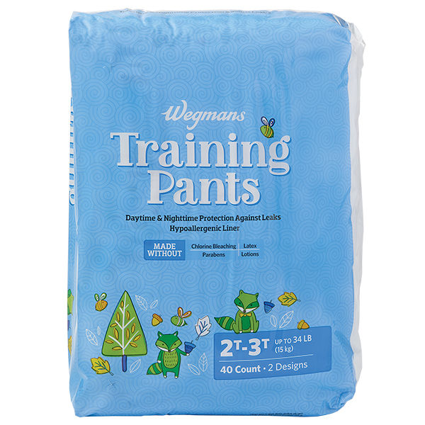 Wegmans Training Pants Boys 2T-3T 34 Ct