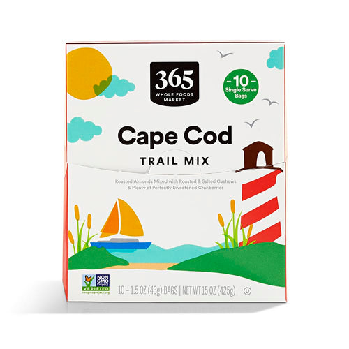 Cape Cod Trail Mix Multipack 15 Oz 365 By Whole Foods Market