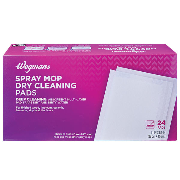 Wegmans Cleaning Pads for Spray Mop 24 Count