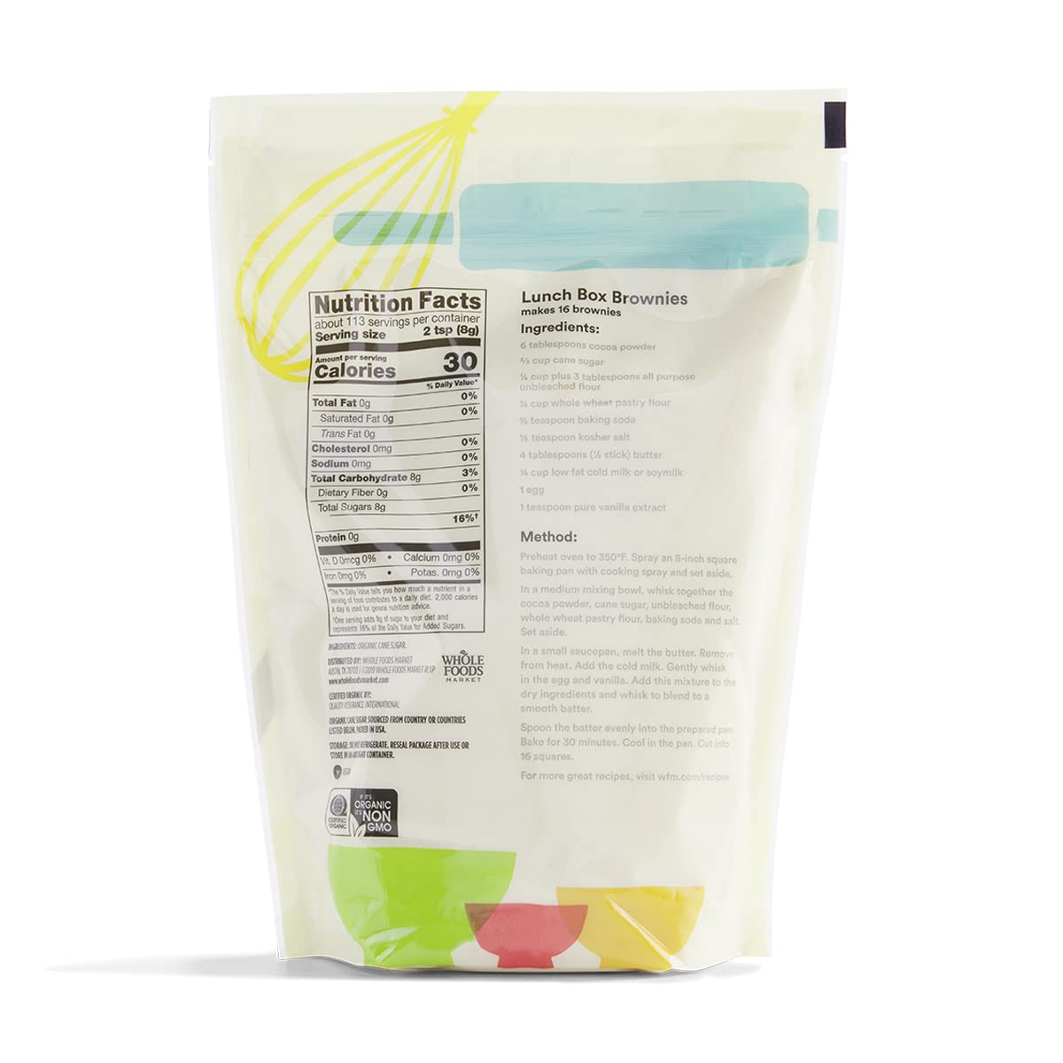 Organic Sugar 32 Oz 1 Count 365 By Whole Foods Market