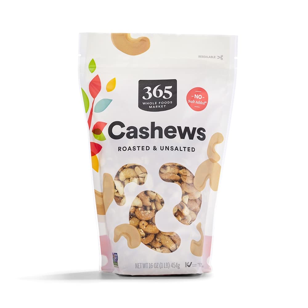 Raw Cashews 16 Oz 365 By Whole Foods Market
