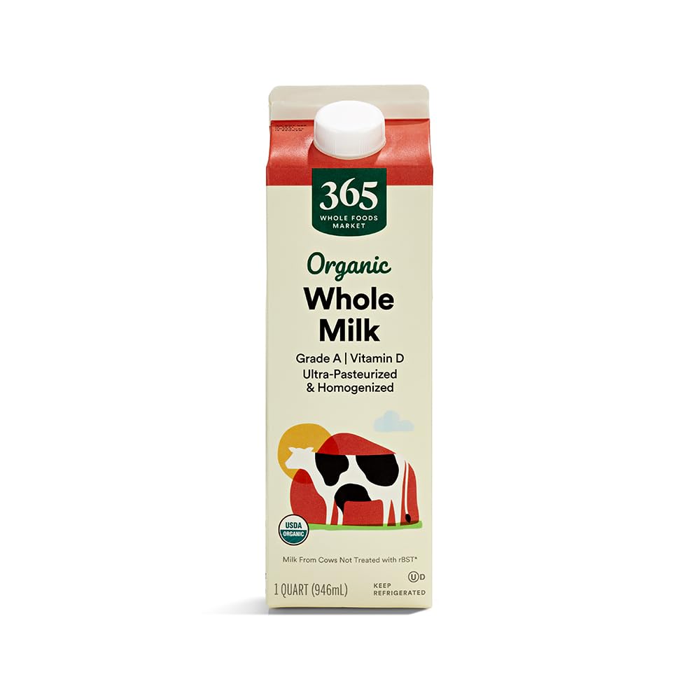 Organic Whole Milk 32 Fl Oz 365 By Whole Foods Market