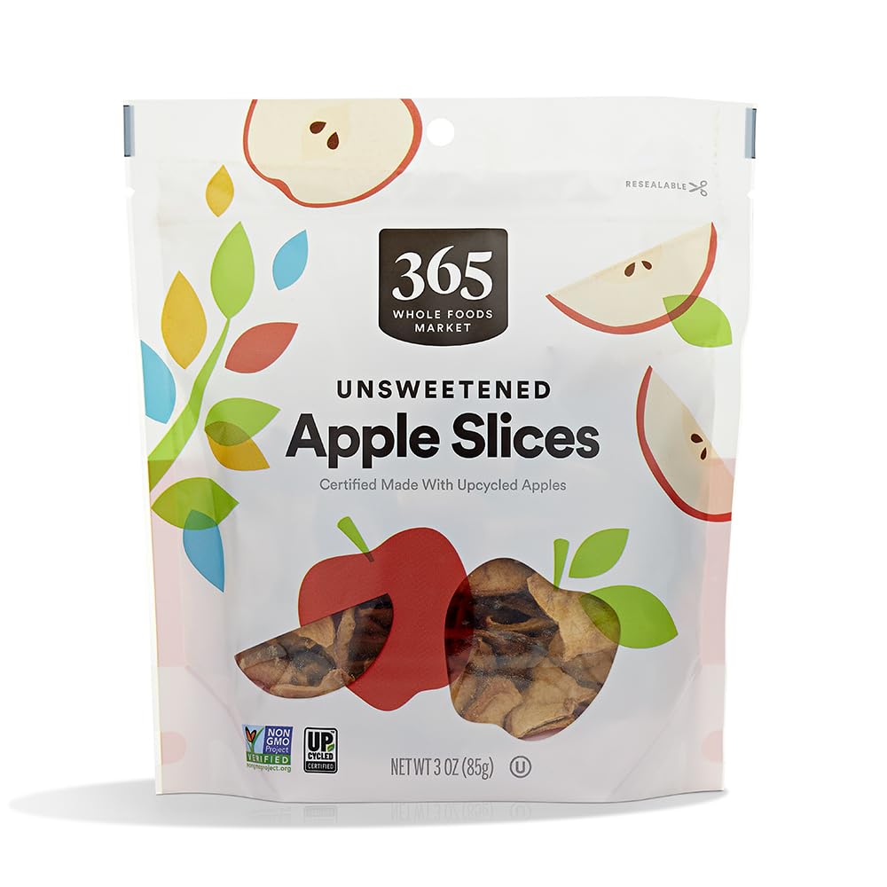 Dried Upcycled Apple Slices 3 Oz 365 By Whole Foods Market