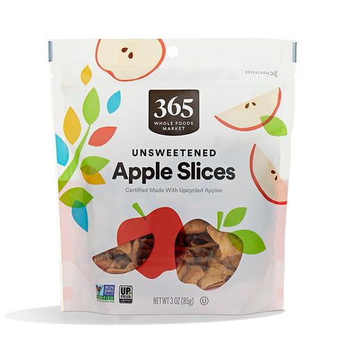 Dried Upcycled Apple Slices 3 Oz 365 By Whole Foods Market