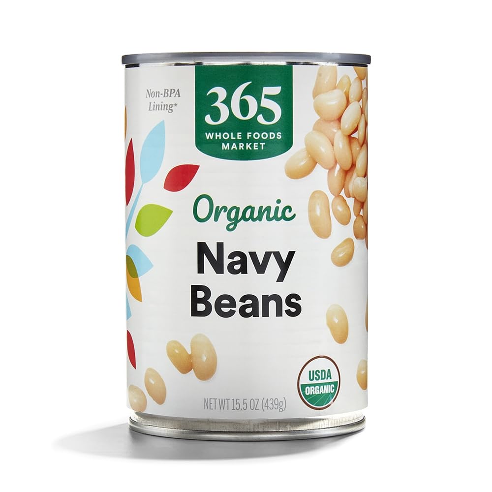 Organic Navy Beans 15 Oz 365 By Whole Foods Market