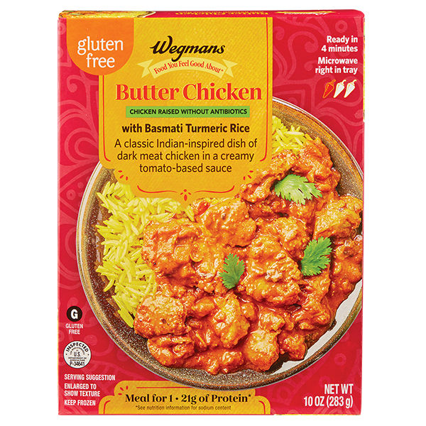 Wegmans Butter Chicken with Basmati Turmeric Rice 9 Oz