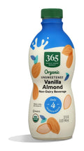 Organic Vanilla Unsweetened Almond Beverage 32 FZ 365 By Whole Foods Market