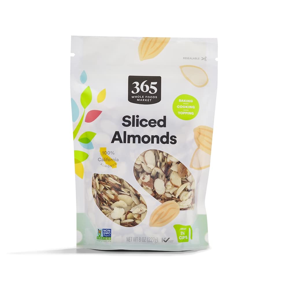 Sliced Almonds 8 Oz 365 By Whole Foods Market