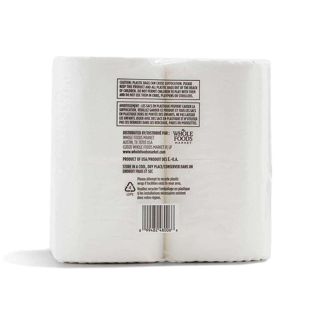 Sustainably Soft Bath Tissue Hypoallergenic 286 Sheets Per Roll 12 Count 365 By Whole Foods Market