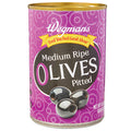 Wegmans Medium Ripe Pitted Black Olives 6 Oz
