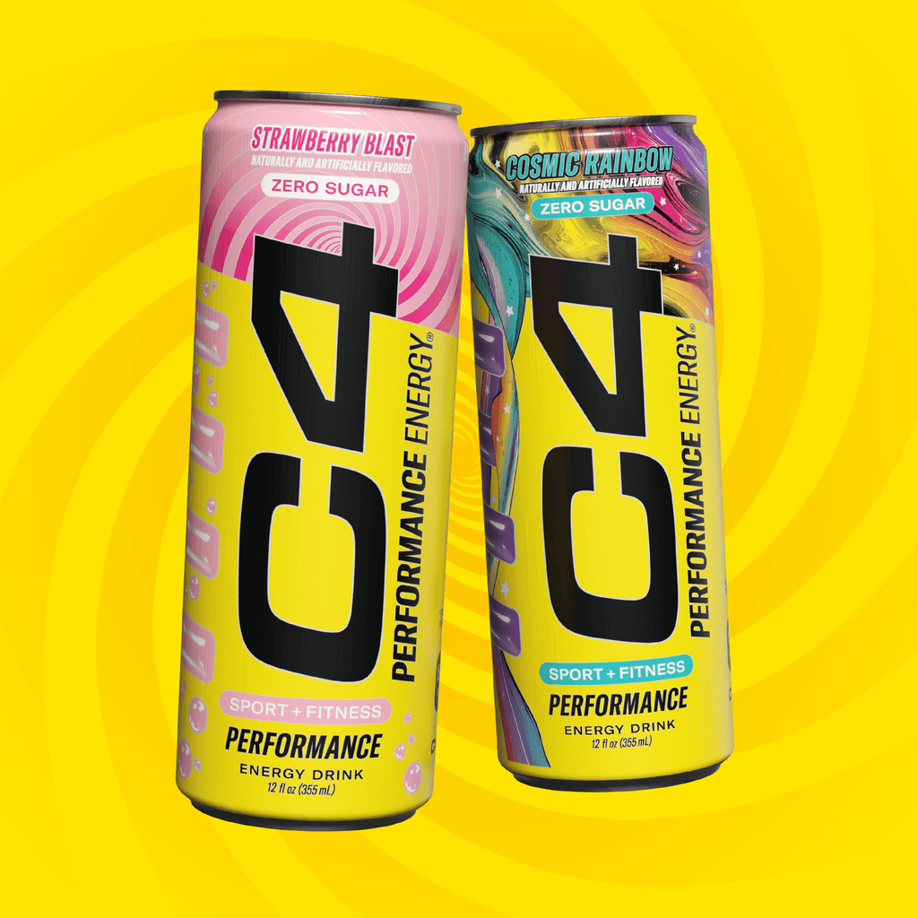 C4 Performance Energy Drink Jolly Rancher & Candy Variety Pack 12 fl oz Cans 12 Pack