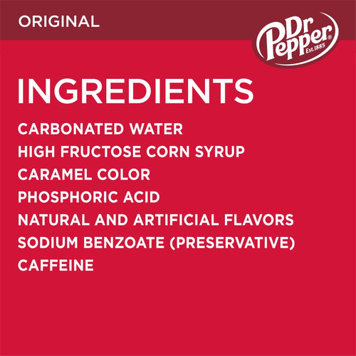 Dr Pepper Soda Pop Bottles 12 Fl Oz 8 Pack