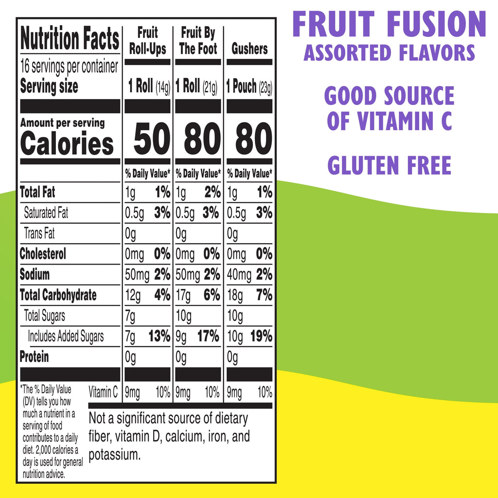 Fruit Snacks Variety Pack 10.2 Oz 16 Count General Mills