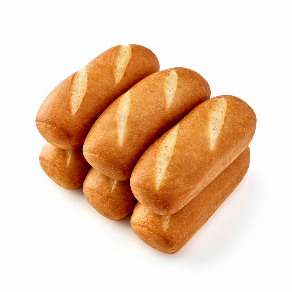 Plain Bratwurst Buns 9 Oz 6 Count Freshness Guaranteed
