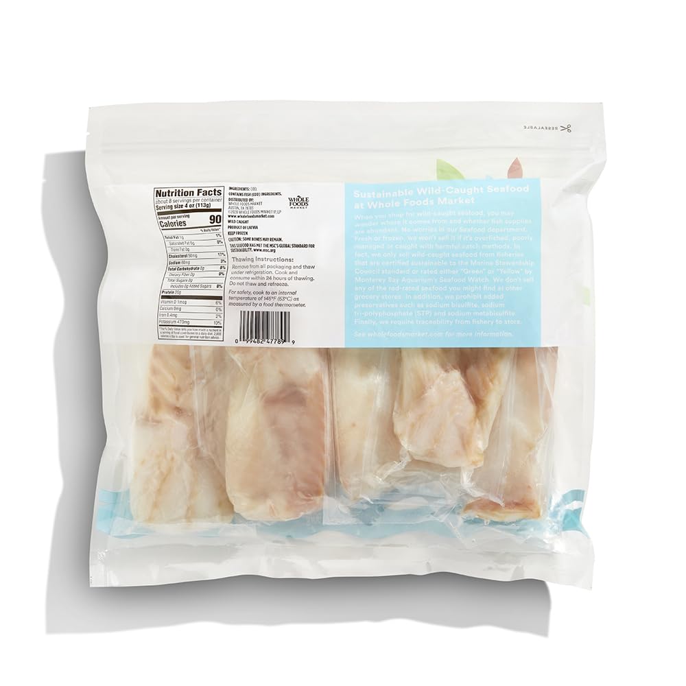 Cod Fillet 32 Oz 365 By Whole Foods Market