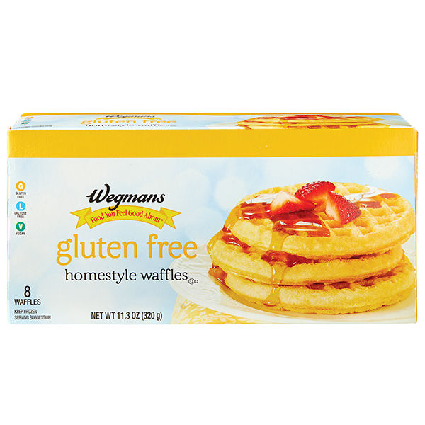 Wegmans Frozen Homestyle Waffles 8 Count 11.3 Oz