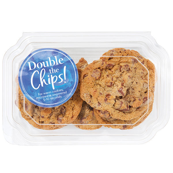 Wegmans Ultimate Double Chocolate Chip Cookies 5 Pack 8 Oz