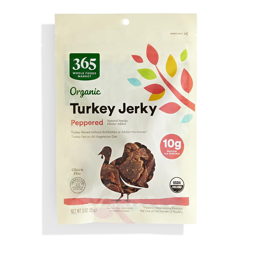 Organic Original Turkey Jerky 3 Oz 365 By Whole Foods Market