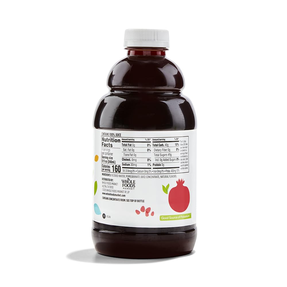 100% Pomegranate Juice 32 Fl Oz 365 By Whole Foods Market