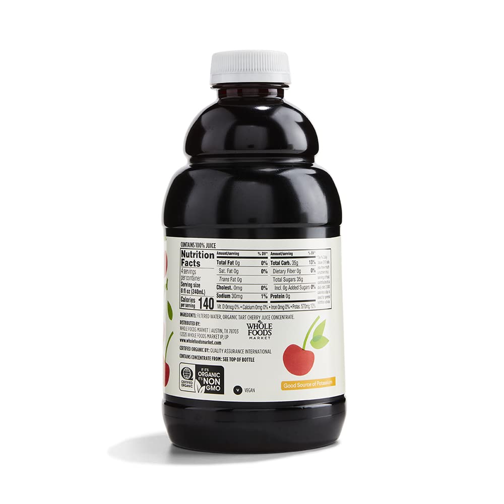 Organic Tart Cherry Juice 32 Fl Oz 365 By Whole Foods Market