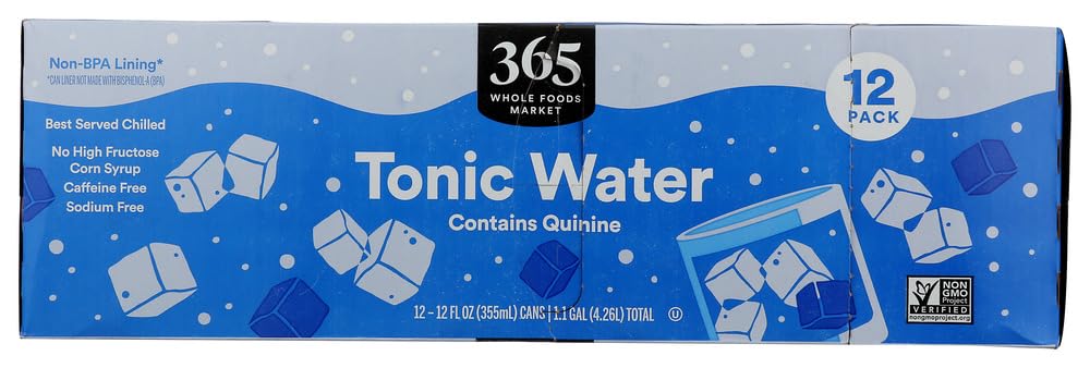 Tonic Water 12pk 12 Fl Oz 365 By Whole Foods Market